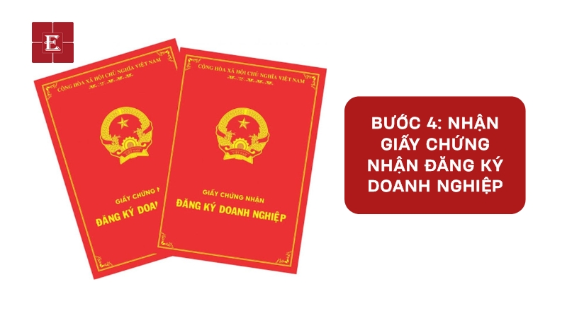 Sau 3 ngày hồ sơ được thông qua Cổng thông tin quốc gia về đăng ký doanh nghiệp.