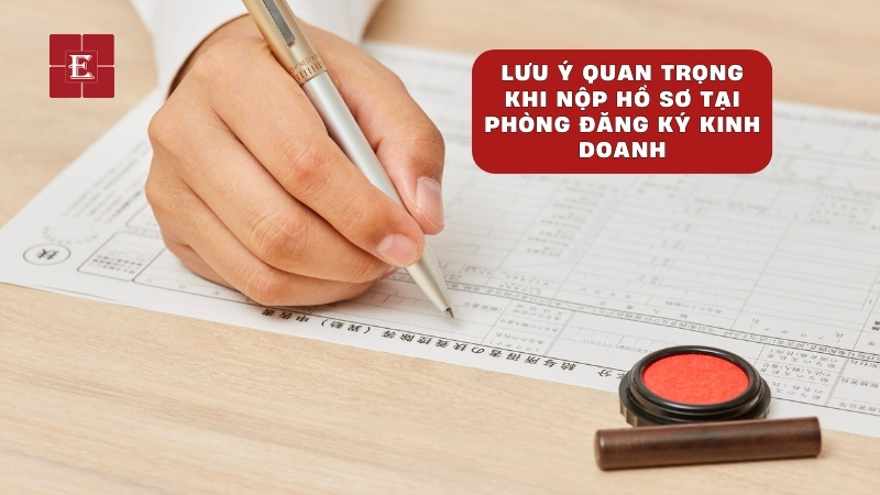 Lưu ý hướng dẫn đảm bảo hồ sơ hợp lệ, phương thức nộp online và các điều kiện pháp lý cần tuân thủ