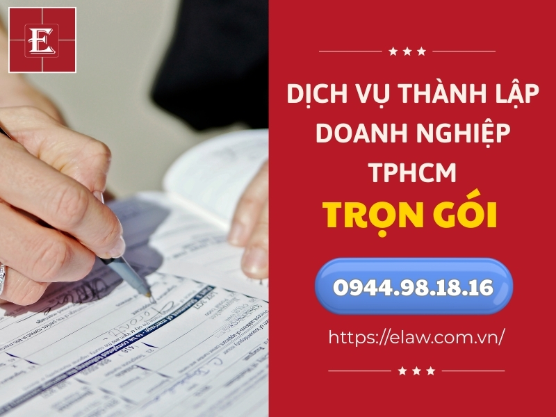 Dịch vụ thành lập doanh nghiệp tphcm