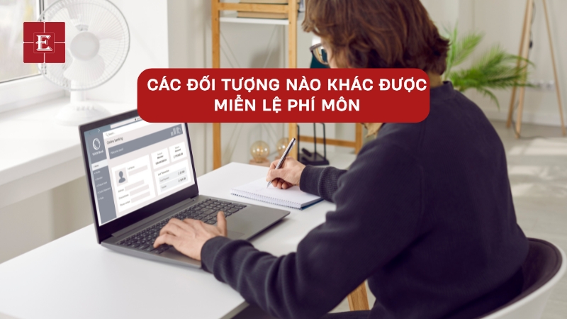 Một số đối tượng được list trên cũng thuộc diễn miễn phí thuế