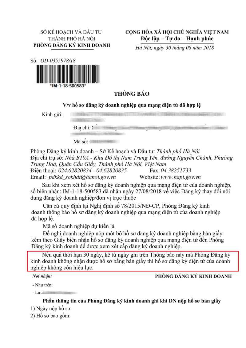 Đăng ký tài khoản ngân hàng với cơ quan thuế