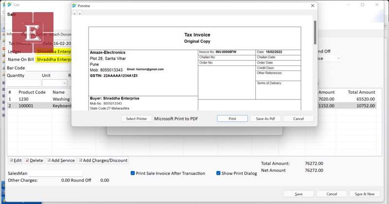 Sai thời điểm lập hóa đơn