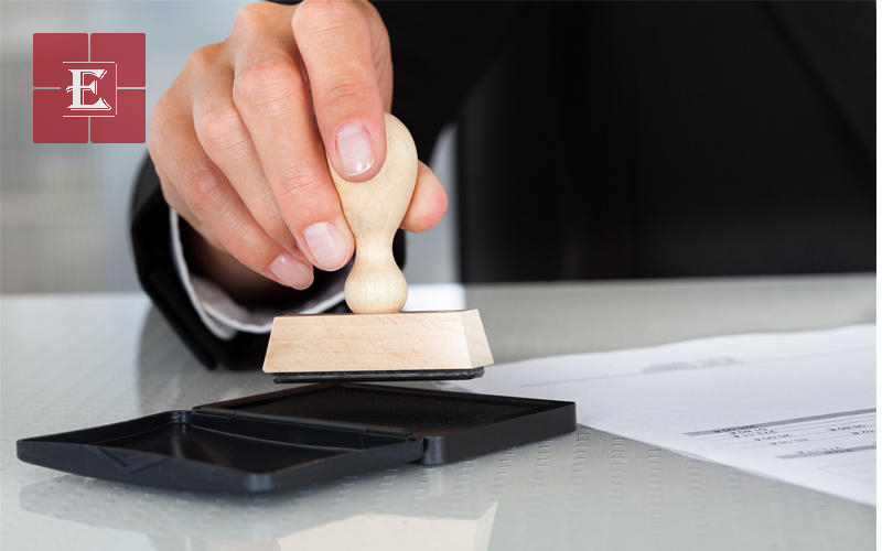 Khắc con dấu pháp nhân