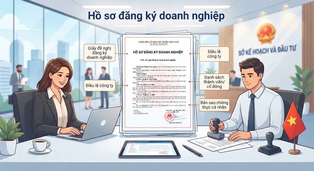 Hồ sơ đăng ký doanh nghiệp