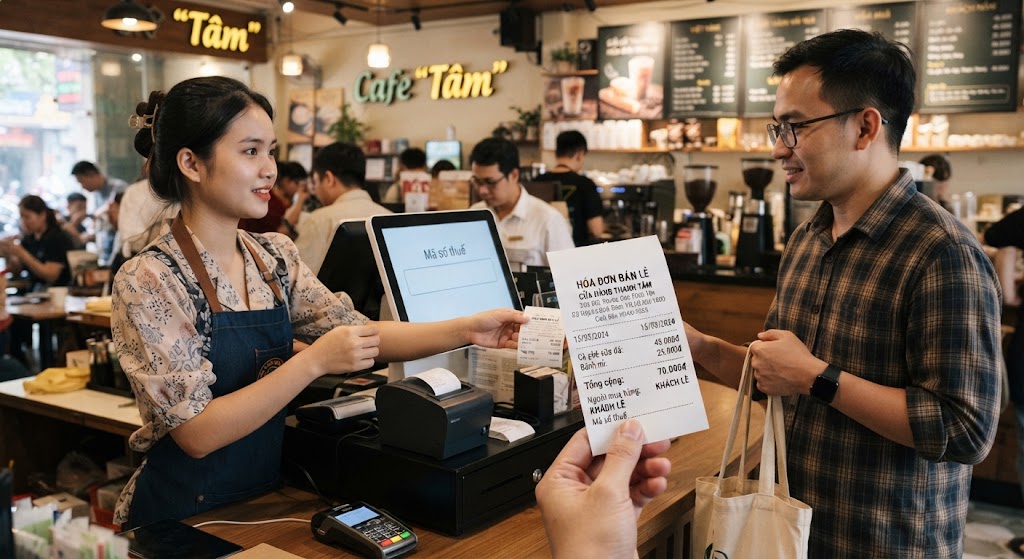 xuất hoá đơn không có mã số thuế có được không