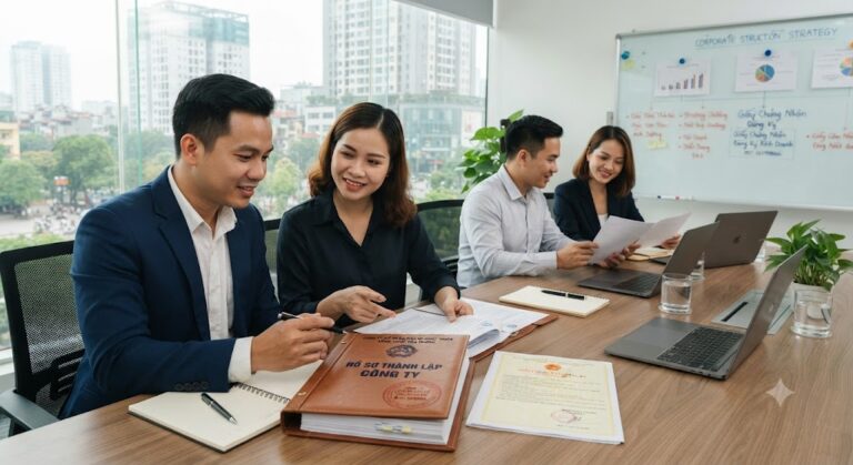 Mẫu Hồ Sơ Thành Lập Công Ty