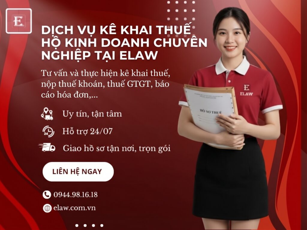 Dịch vụ kê khai thuế hộ kinh doanh