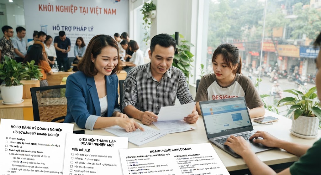 Điều kiện thành lập doanh nghiệp mới 2026